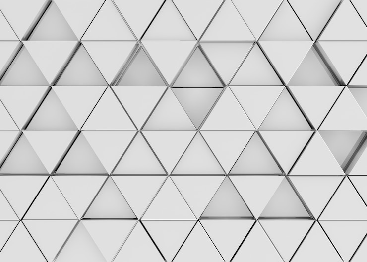 Photo gratuit arrière-plans de textures géométriques élégantes 3d