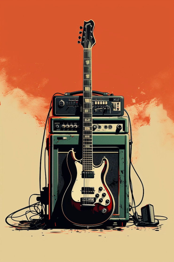 Photo gratuit art numérique pour la musique et le son