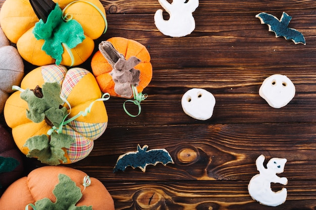 Articles de Halloween avec des cookies