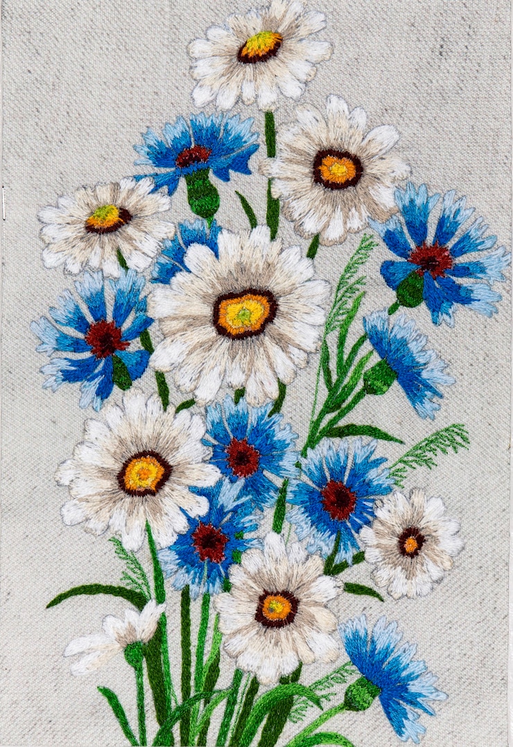 Photo gratuit artisanat d'art de broderie