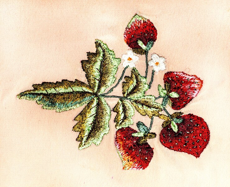 Photo gratuit arts et métiers populaires de broderie ukrainienne