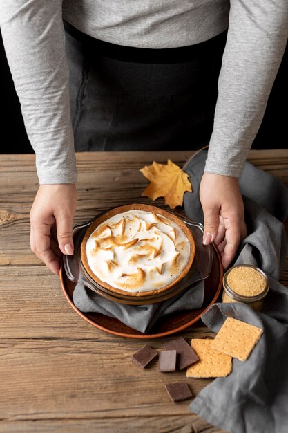 Assortiment de délicieux desserts s'mores