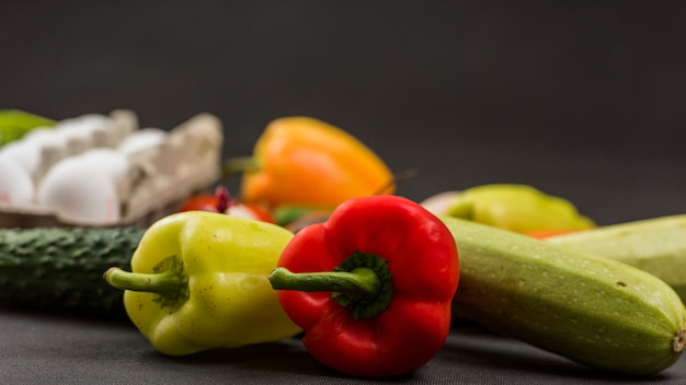 Assortiment de divers légumes