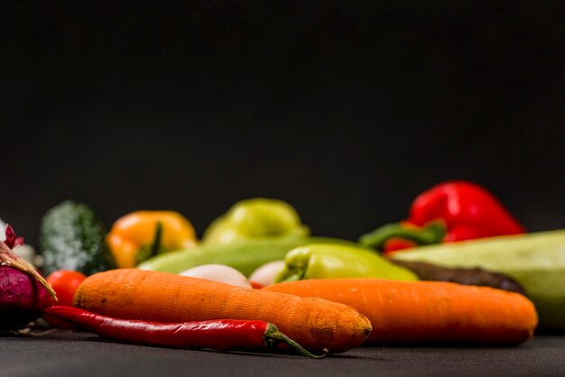 Assortiment de divers légumes