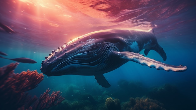 Baleine image ai