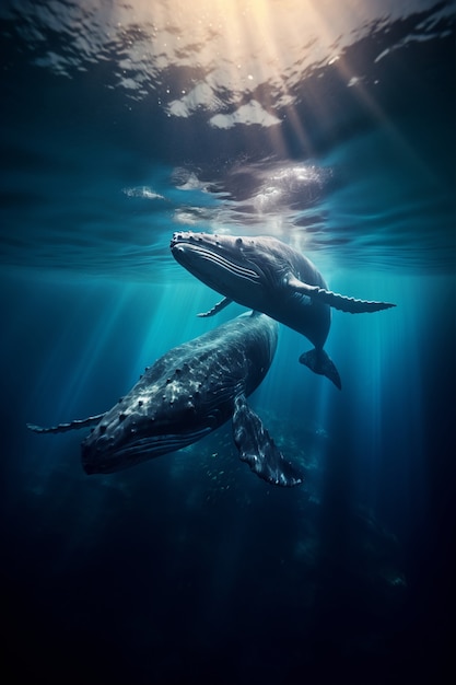 Baleine image ai