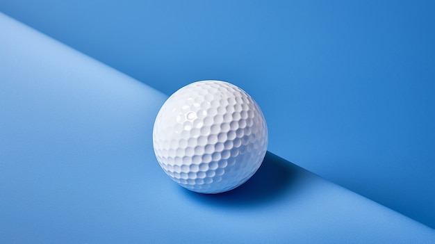 Photo gratuite balle de golf en studio