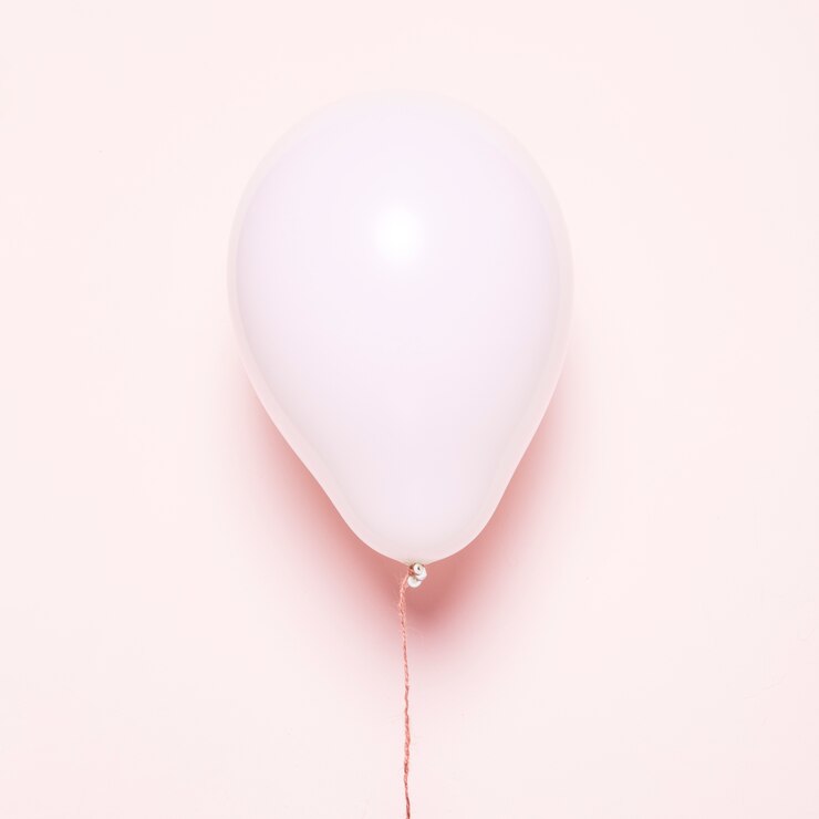 Photo gratuit ballon rose