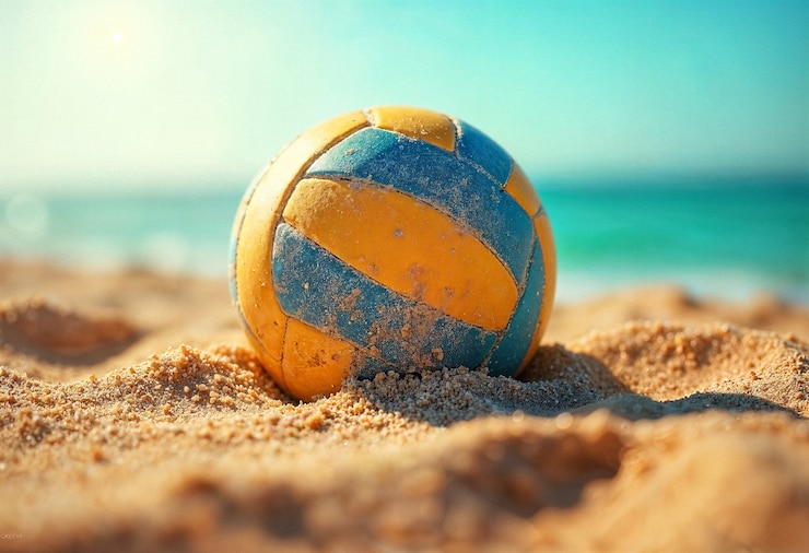 Photo gratuit ballon de sport en plein air