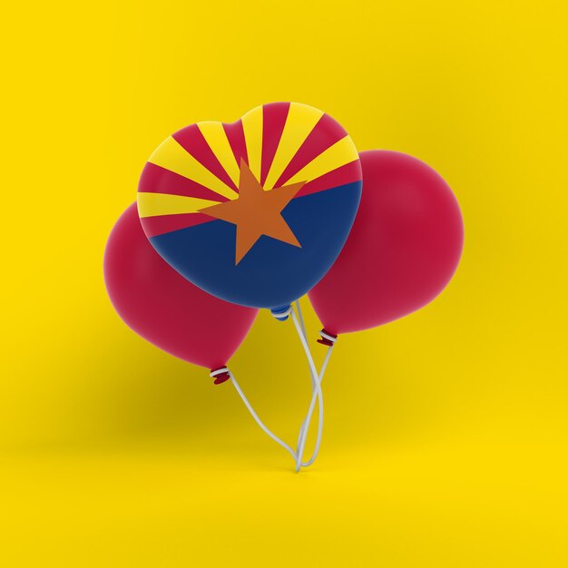 Photo gratuite ballons de l'arizona