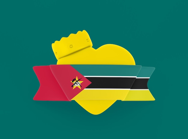 Bannière Coeur Mozambique