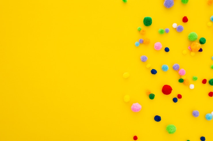 Photo gratuit bannière de fête ou d'anniversaire avec espace pour le texte