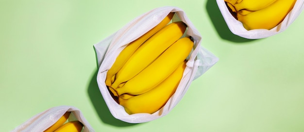 Bannière de supermarché avec de la nourriture