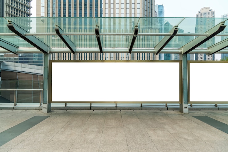 Photo gratuit bannières logo blank créativité promotion nuit