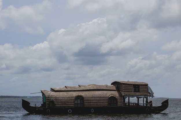 Photo gratuite bateau maison