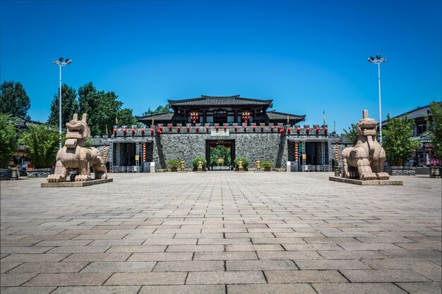 Bâtiment ancien de la Chine