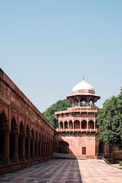 Photo gratuite bâtiment ancien en inde