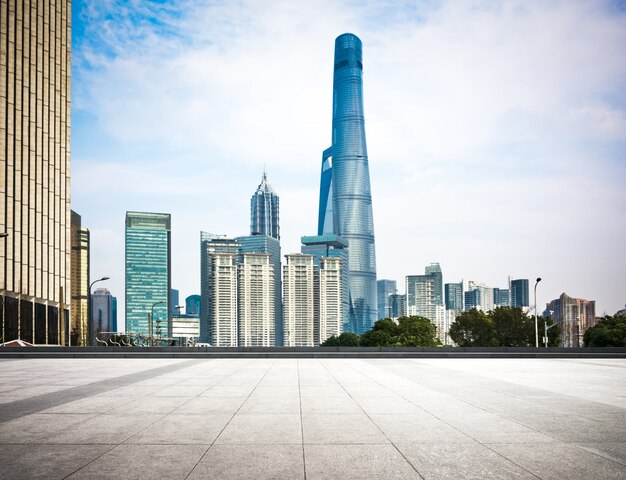 Bâtiment de la ville de Shanghai