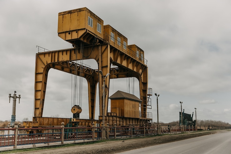 Photo gratuit bâtiments de construction en panneaux d'acier