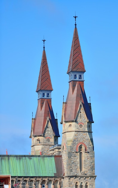 Photo gratuite bâtiments historiques d'ottawa