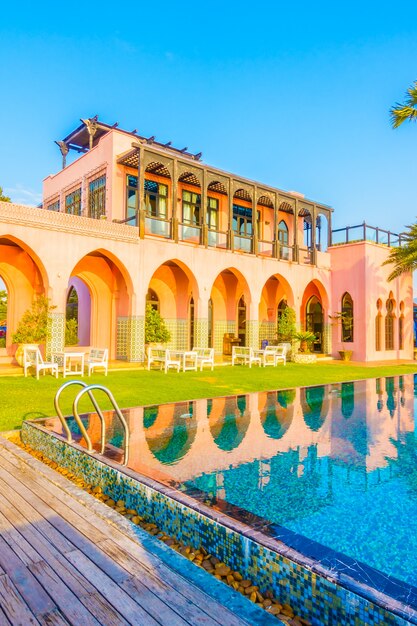 beau bâtiment traditionnel marocain Maroc