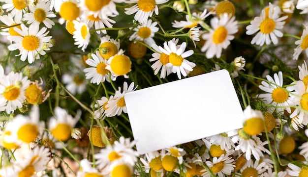 Photo gratuite beau bouquet de fleurs avec note
