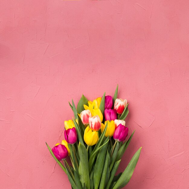 Beau bouquet de fleurs