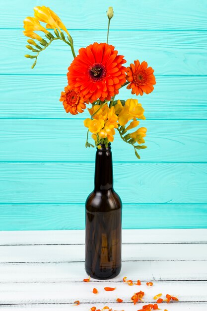 Beau bouquet de fleurs