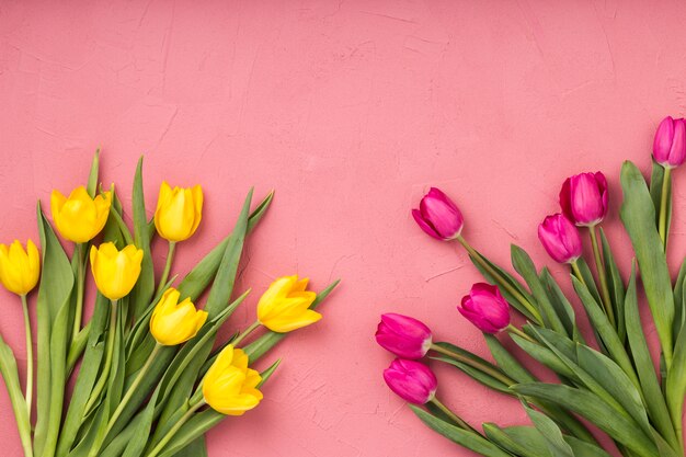 Beau bouquet de fleurs