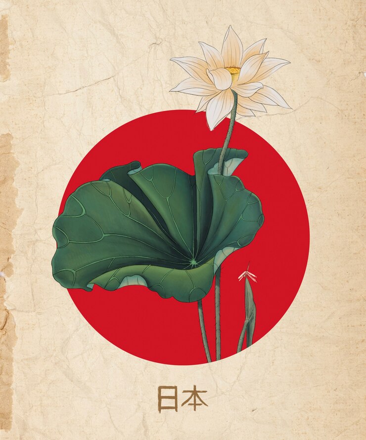 Photo gratuit beau collage japonais