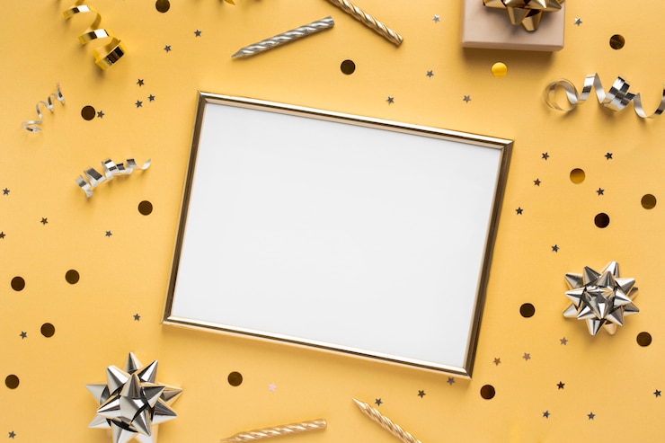 Photo gratuit beau concept d'anniversaire avec espace copie