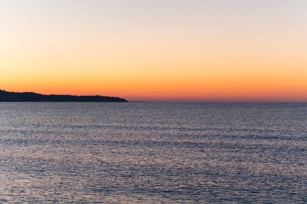 Beau concept de paysage de plage