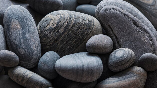 Beau concept de roches macro