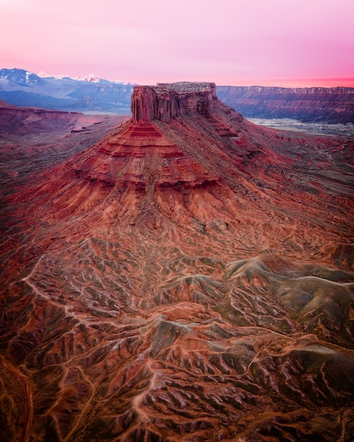 Beau coup de roches du Grand Canyon