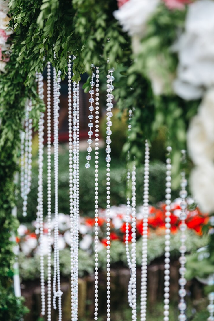 Photo gratuit beau décor pour le mariage