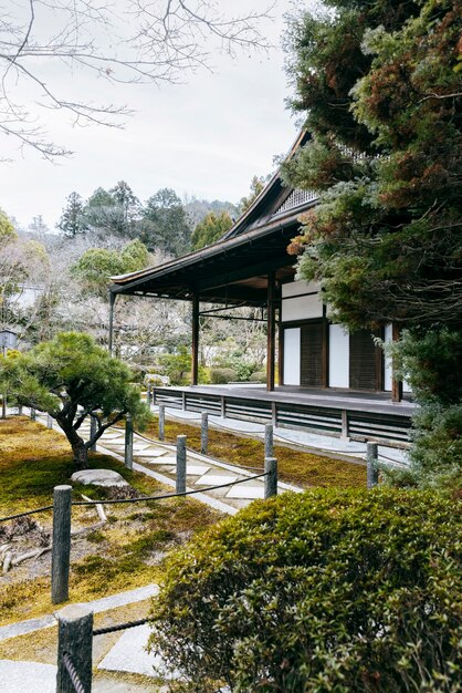 Beau jardin japonais