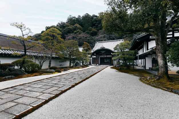 Beau jardin japonais