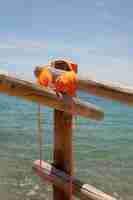 Photo gratuite beau maillot de bain au bord de la mer