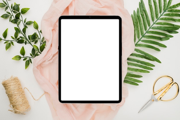 Beau modèle de tablette pour mariage