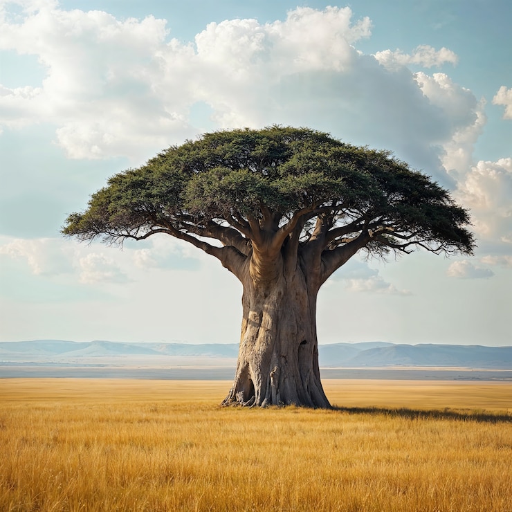 Photo gratuit beau paysage avec des arbres