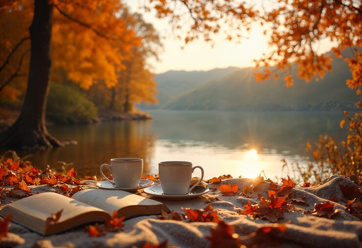 Photo gratuit le beau paysage d'automne