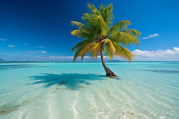 Beau paysage de bord de mer