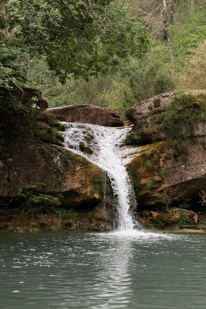 Beau paysage de cascade