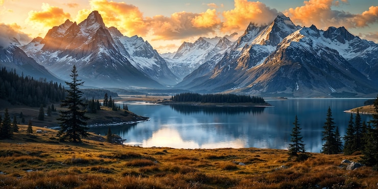 Photo gratuit le beau paysage d'hiver