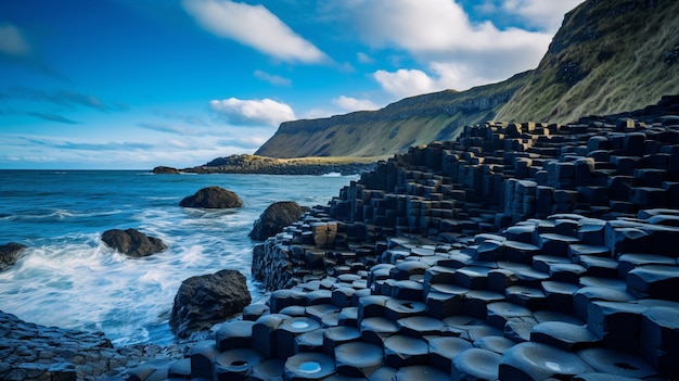 Photo gratuite le beau paysage de l'île