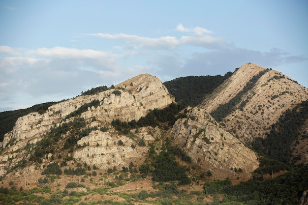 Beau paysage naturel de montagne