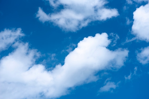 Beau skyscape pendant la journée