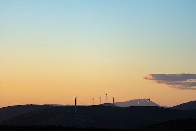 Beau skyscape pendant la journée