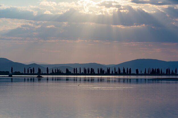 Beau skyscape pendant la journée