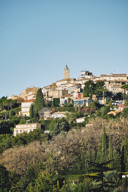 Beau village traditionnel. Zone rurale